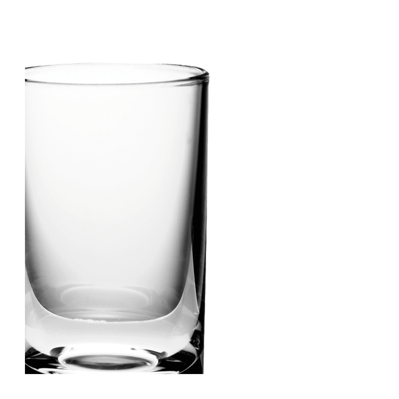 Verre à vodka petit modèle Ø 3.5 H 7 cm 4 cl