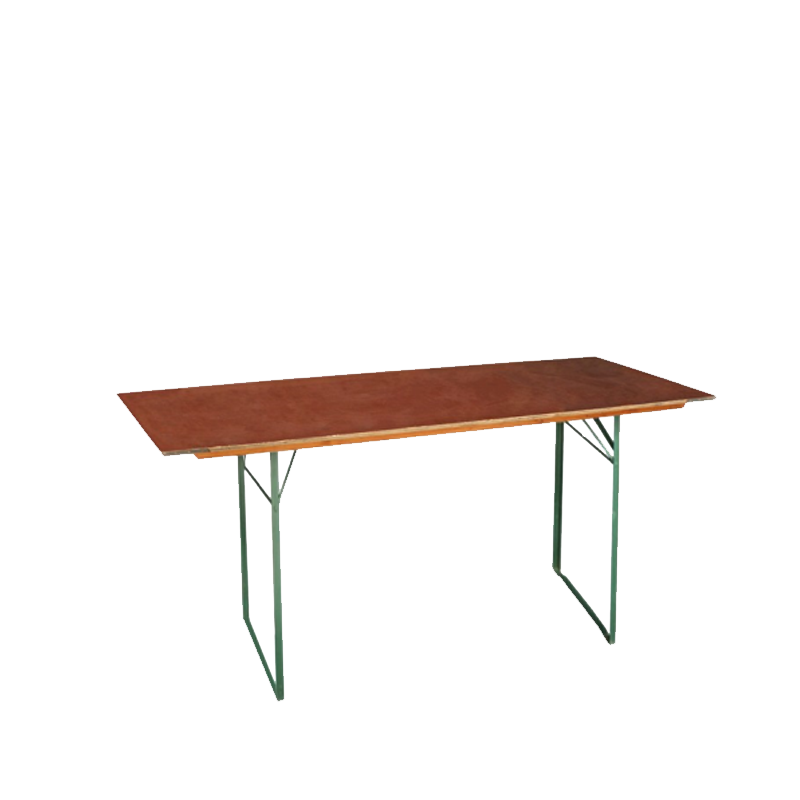 Table rectangulaire 80 x 220 cm H 76 cm