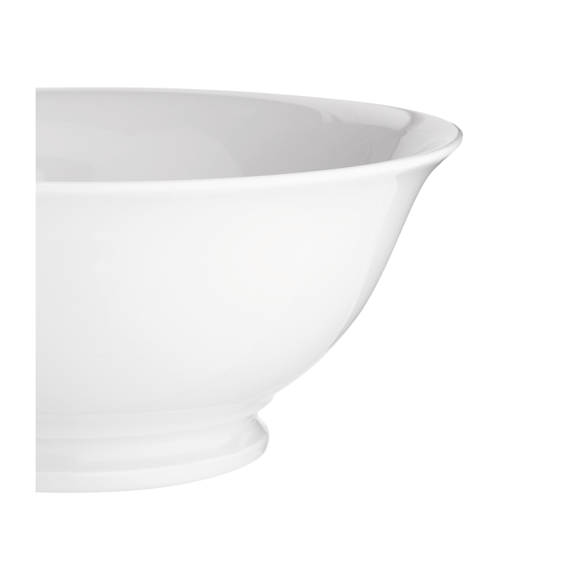 Saladier blanc Ø 25 cm H 10 cm 200 cl