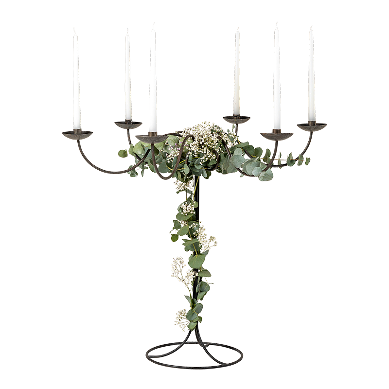 Chandelier fer forgé Ø 84 cm H 75 cm