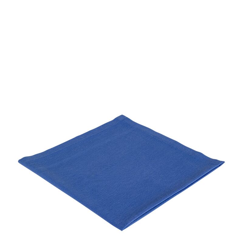 Serviette de table chintz bleu océan 60 x 60 cm