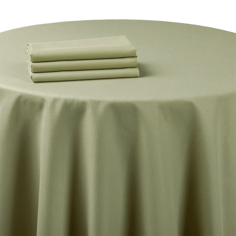 Serviette de table chintz vert amande 60 x 60 cm