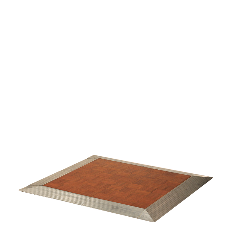 M² Piste de danse bois avec pose livrée en chariot 81 x 120 x 127