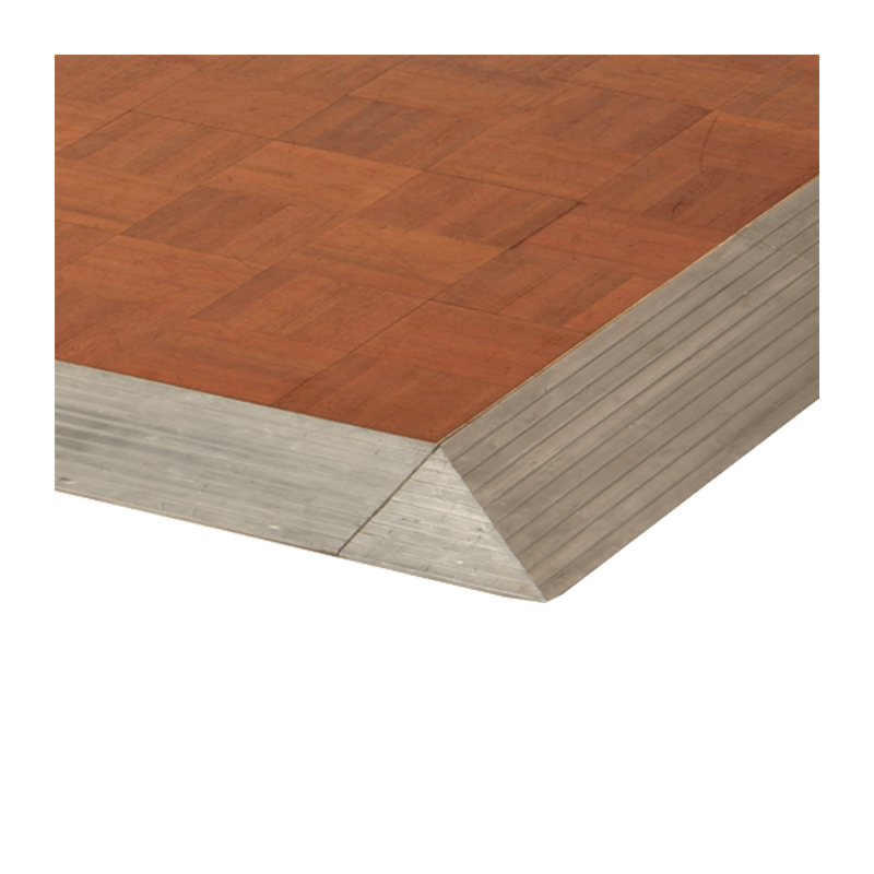 M² Piste de danse bois avec pose livrée en chariot 81 x 120 x 127
