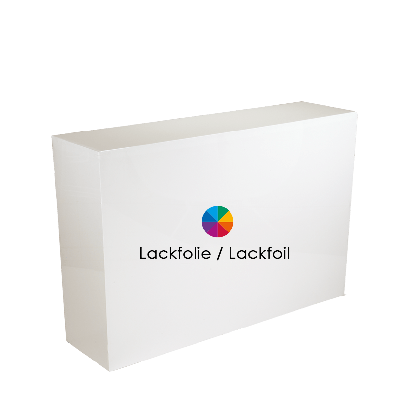 Banque Accueil Lackfolie 40 x 150 cm H 110 cm - 48 h