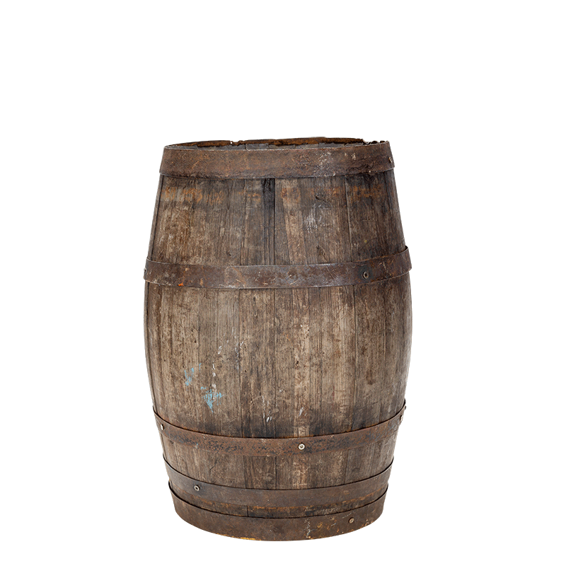 Tonnelet Vintage &Oslash; 25-35 cm H 50-60 cm