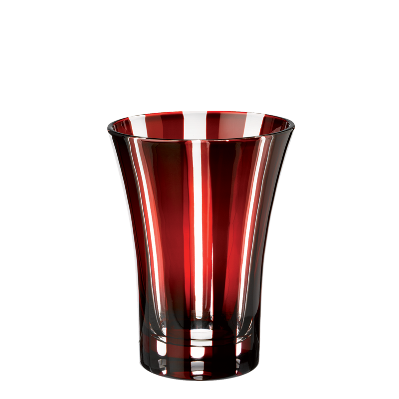 Gobelet tulipe rubis Ø 8,5 cm H 11 cm 28 cl