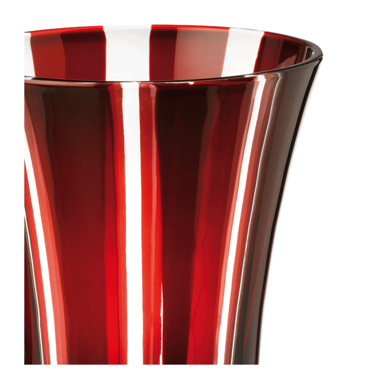 Gobelet tulipe rubis Ø 8,5 cm H 11 cm 28 cl