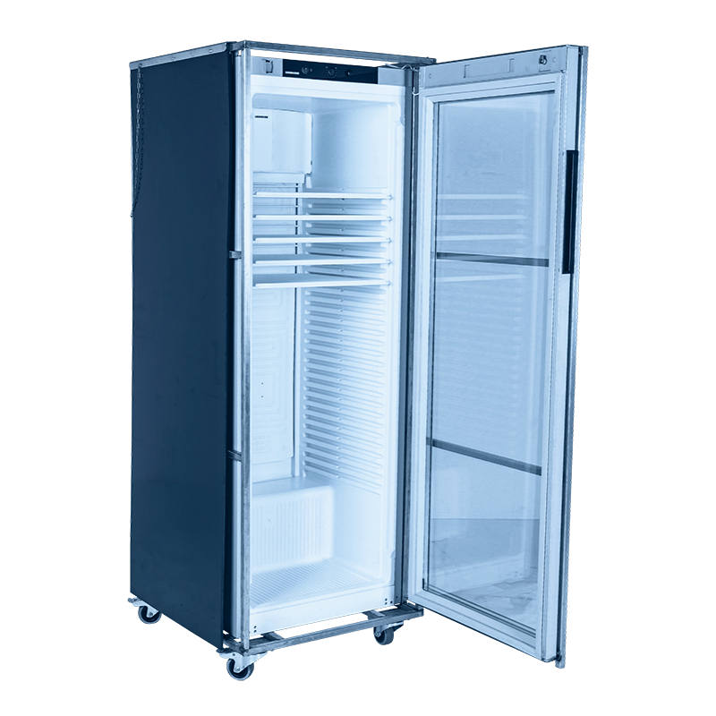 Armoire réfrigérée ventilée vitrée 400 L - 230 V