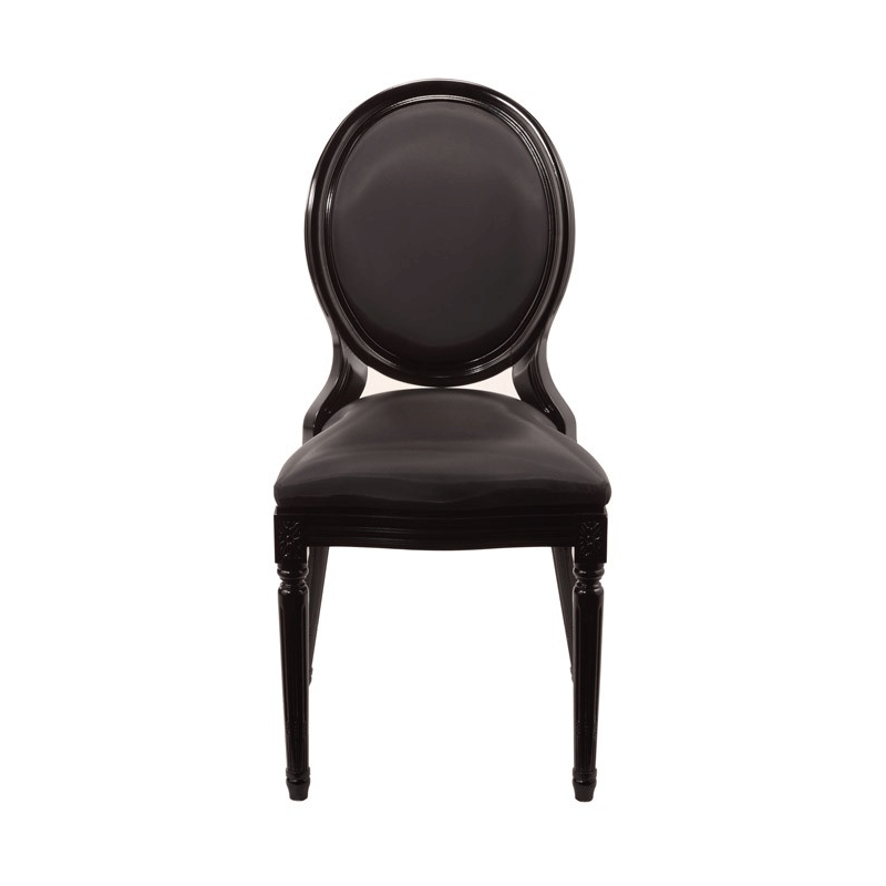 Chaise Montaigne black and black