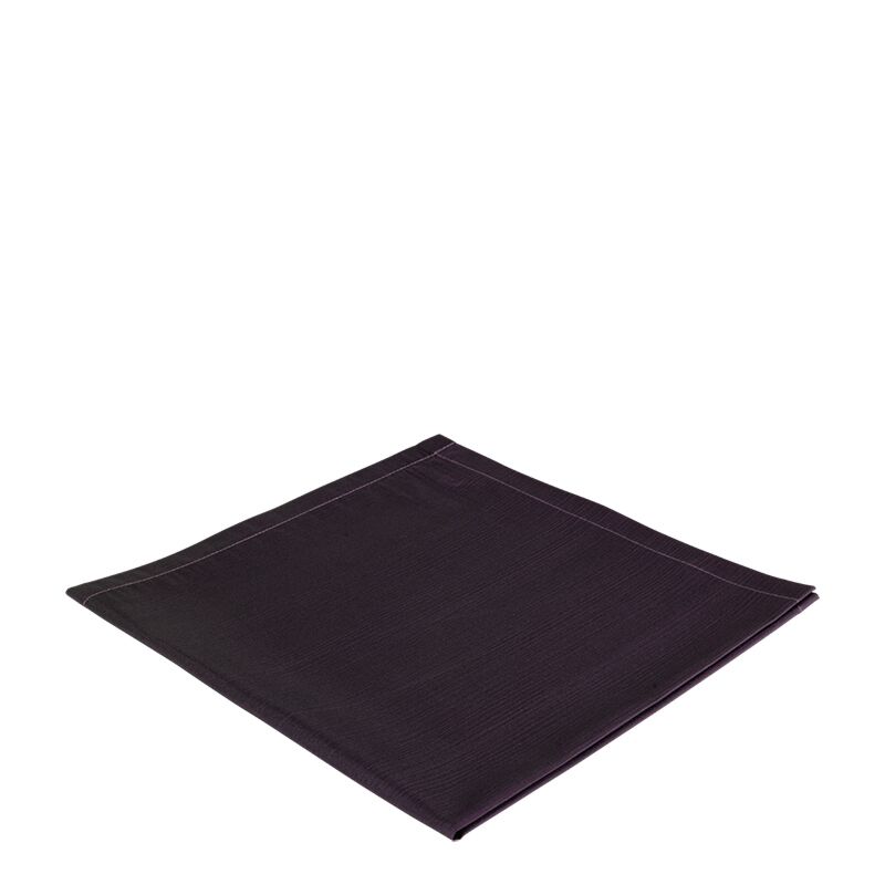 Serviette de table Toscane cassis 60 x 60 cm