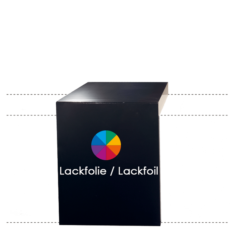 Raccord pour buffet pliant en lackfolie sans éclairage 48h