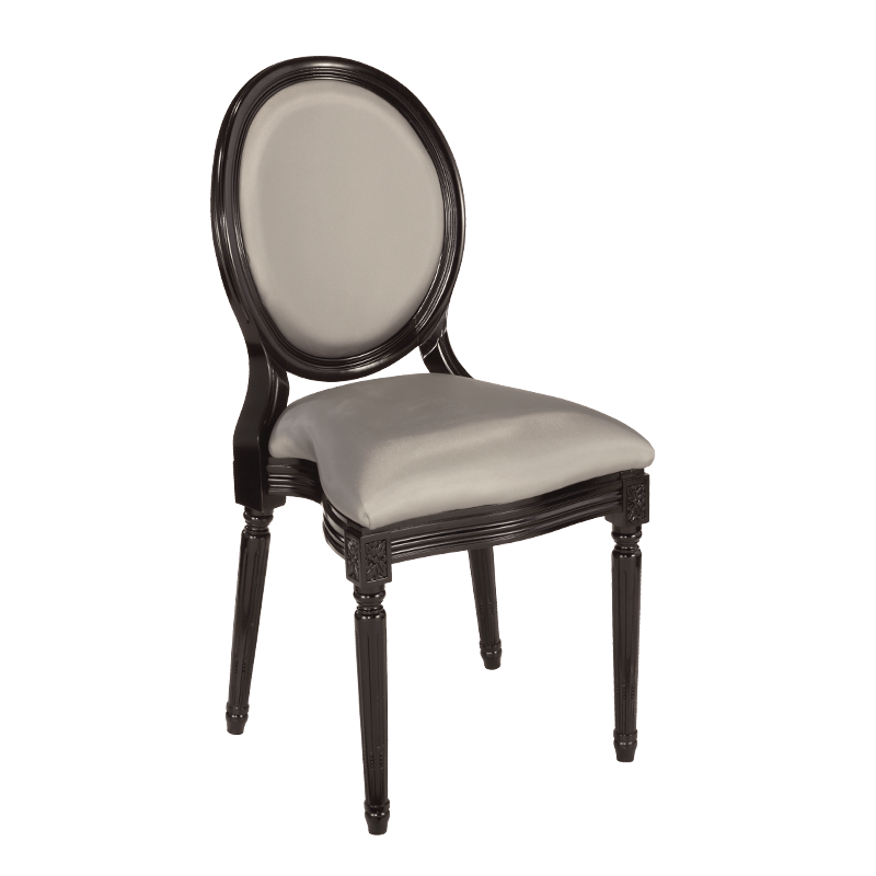 Chaise Montaigne grey stone