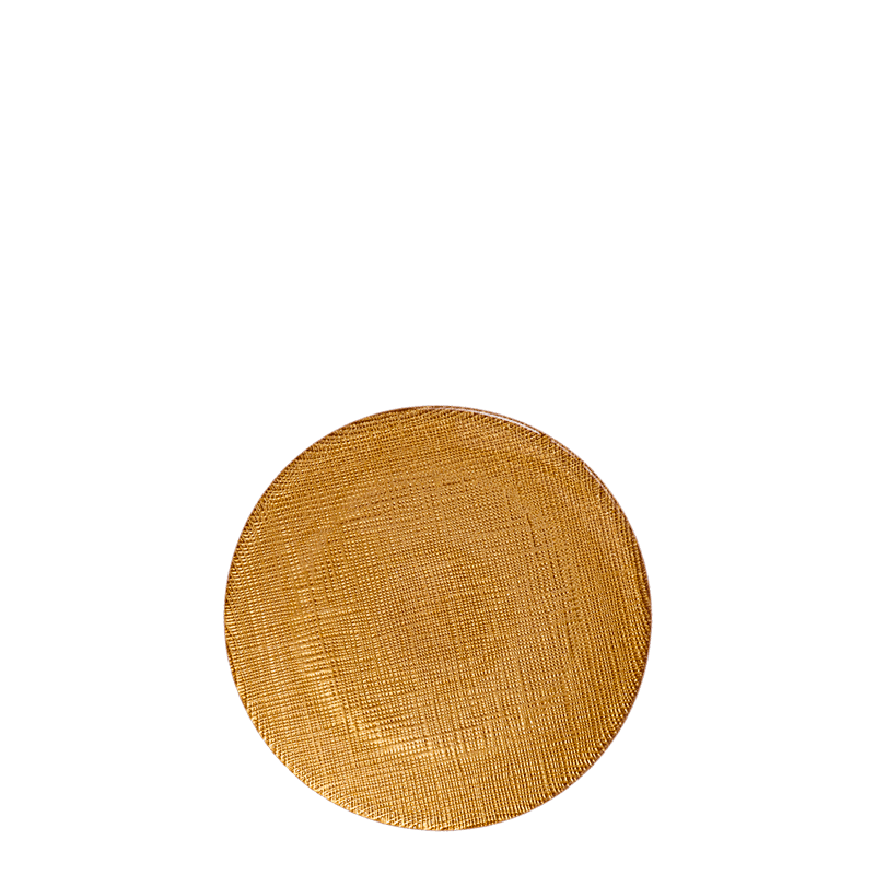 Assiette à pain Strass or Ø 14 cm