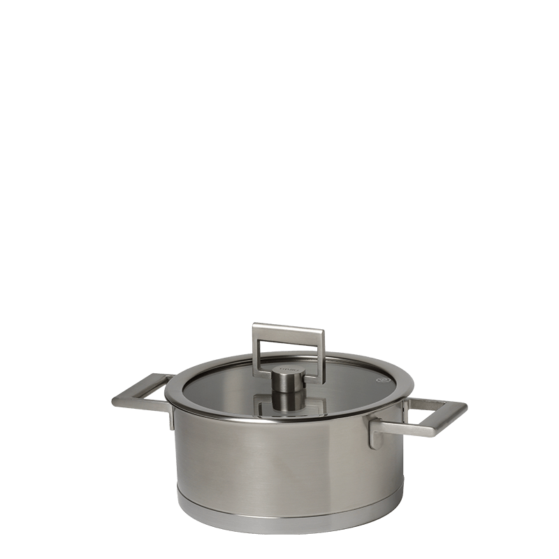 Marmite Equinoxe Ø 18 cm 210 cl avec couvercle transparent