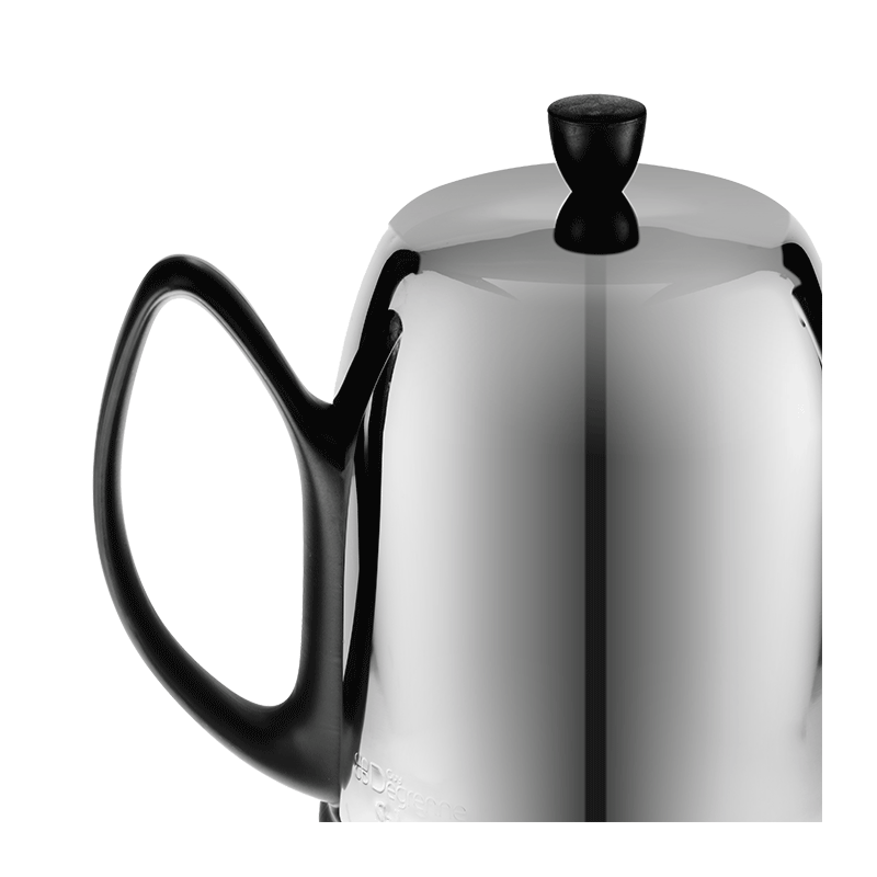 Théière porcelaine Carbone inox 150 cl