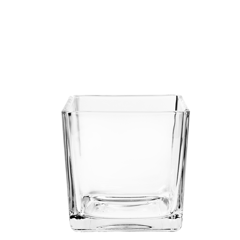 Cube verre 8 x 8 cm 26 cl