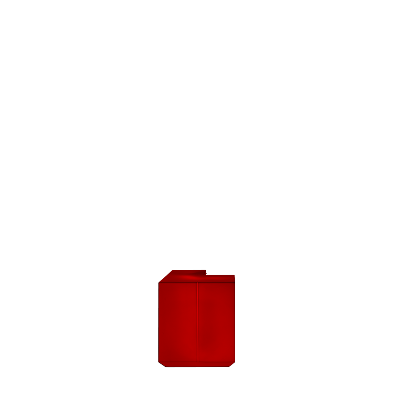 Module d'angle Bar light 55 x 100 cm H 115 cm