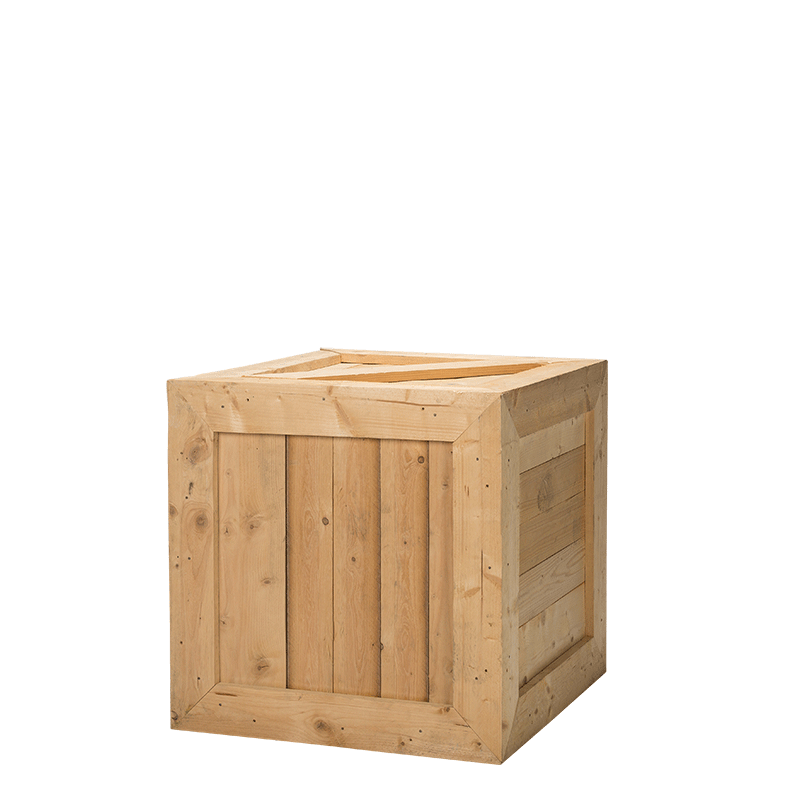 Caisse en bois 76 x 76 cm