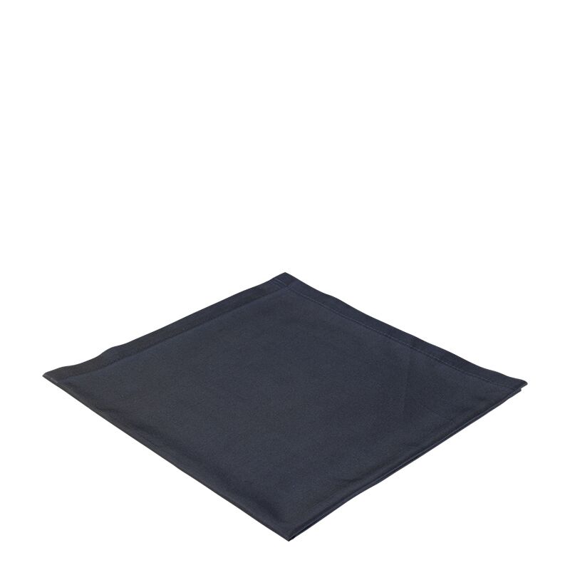 Serviette de table Toscane bleu nuit 60 x 60 cm