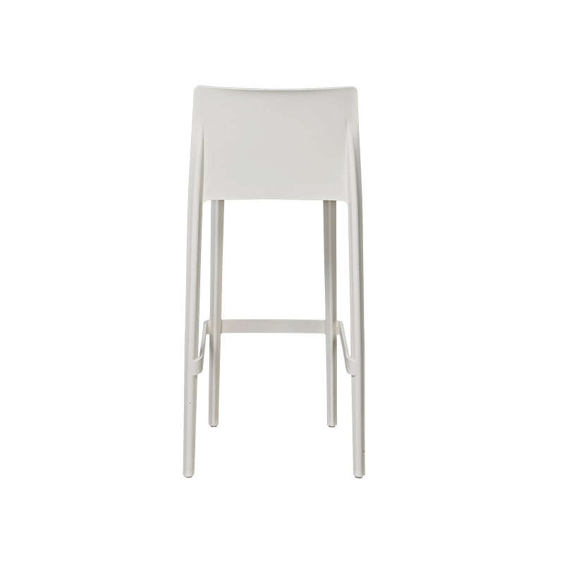 Chaise haute Sila blanche H 100 cm