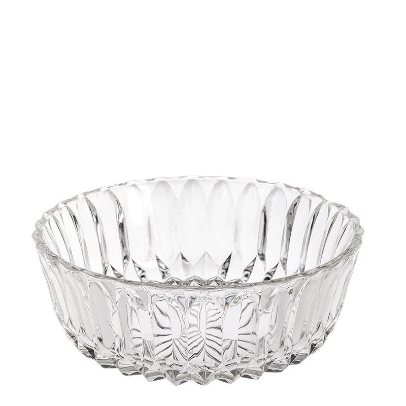 Saladier en verre Vintage