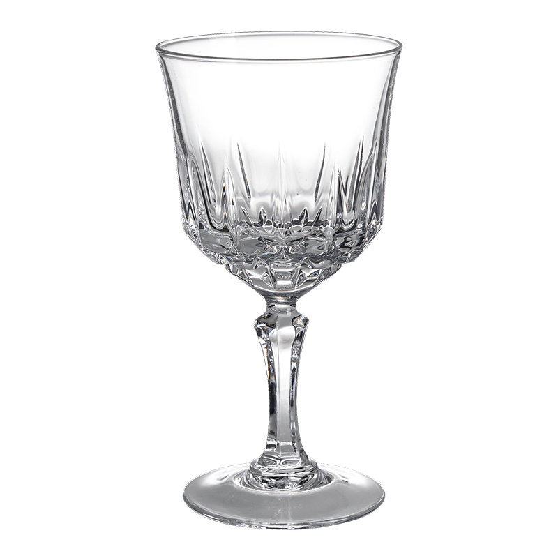 Verre à pied à vin Vintage style cristal Ø6-9 cm H12-15cm 15-20cl