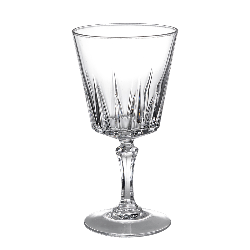 Verre à pied à vin Vintage style cristal Ø6-9 cm H12-15cm 15-20cl