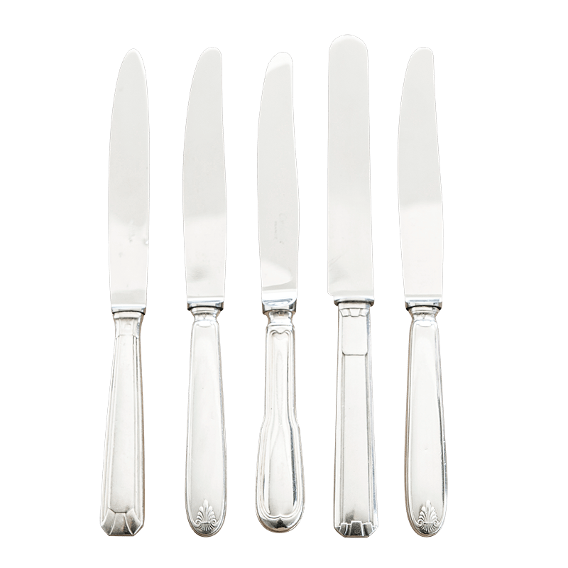 Couteau de table Vintage argent