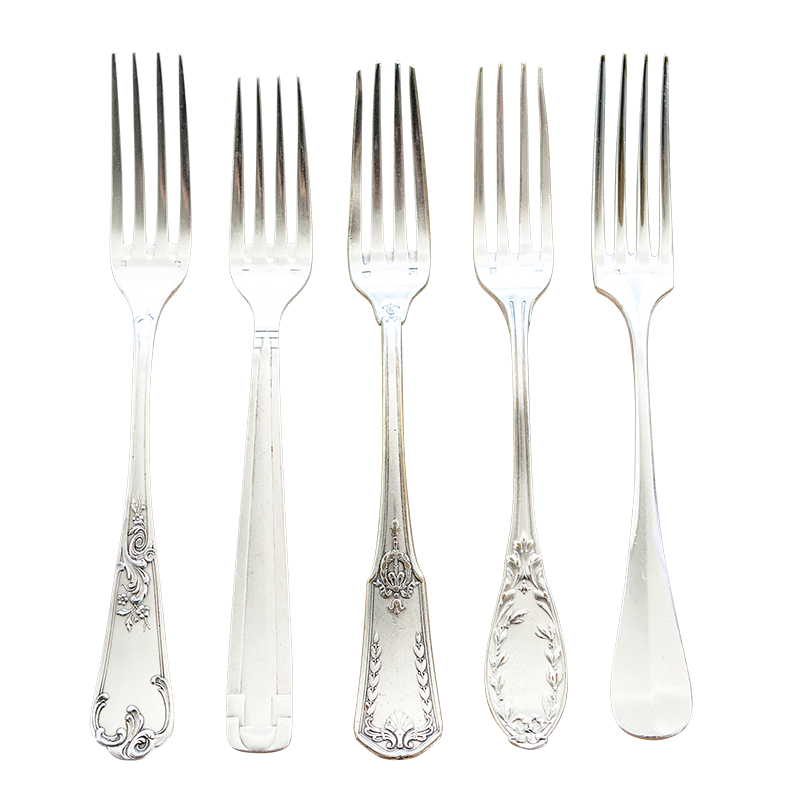 Fourchette de table Vintage argent