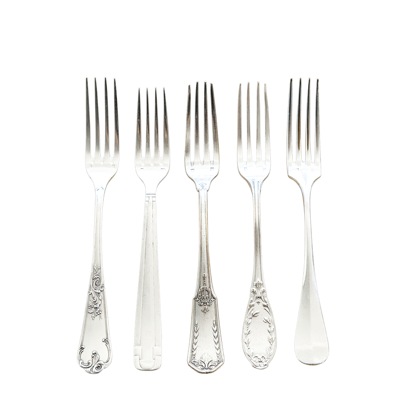 Fourchette à entremets Vintage argent