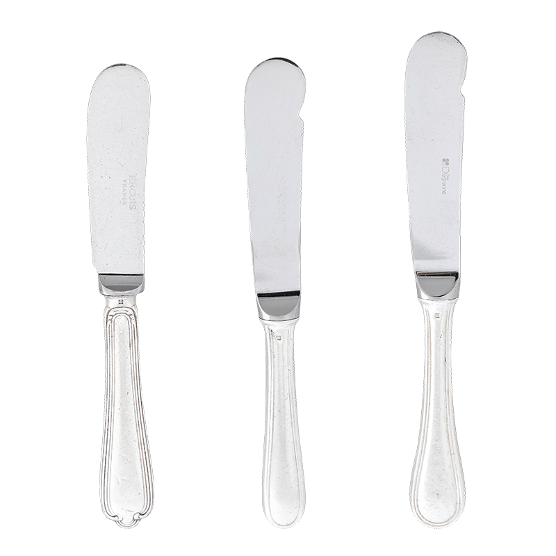 Couteau à beurre Vintage argent