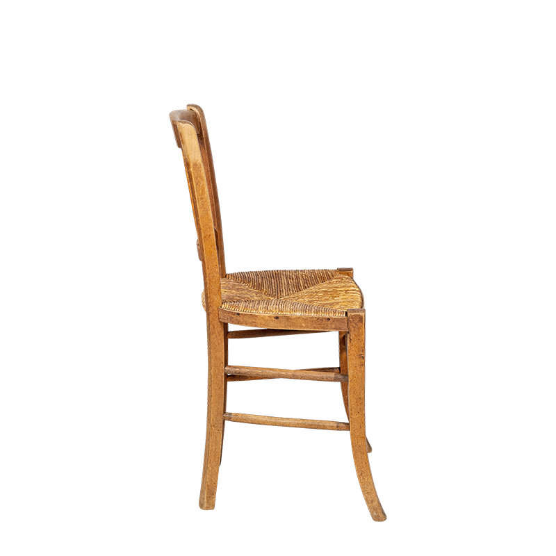 Chaise en bois vintage