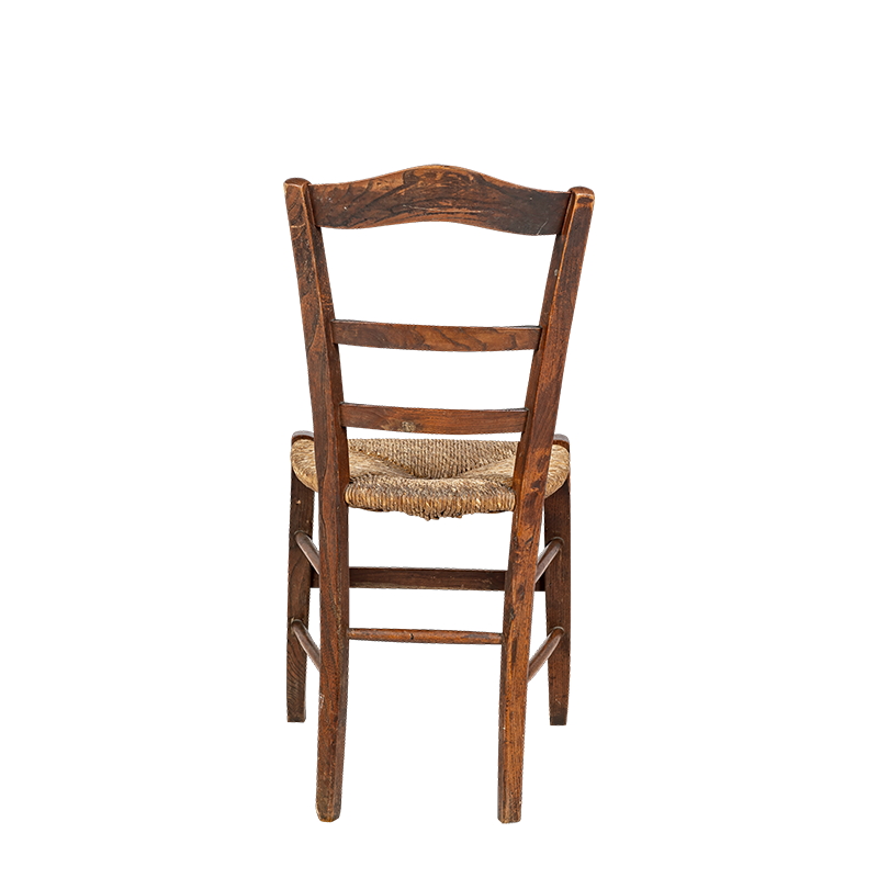 Chaise en bois vintage