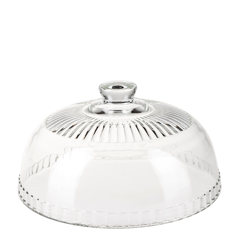 Cloche en verre vintage grand format Ø 26-30 cm H 14-16 cm