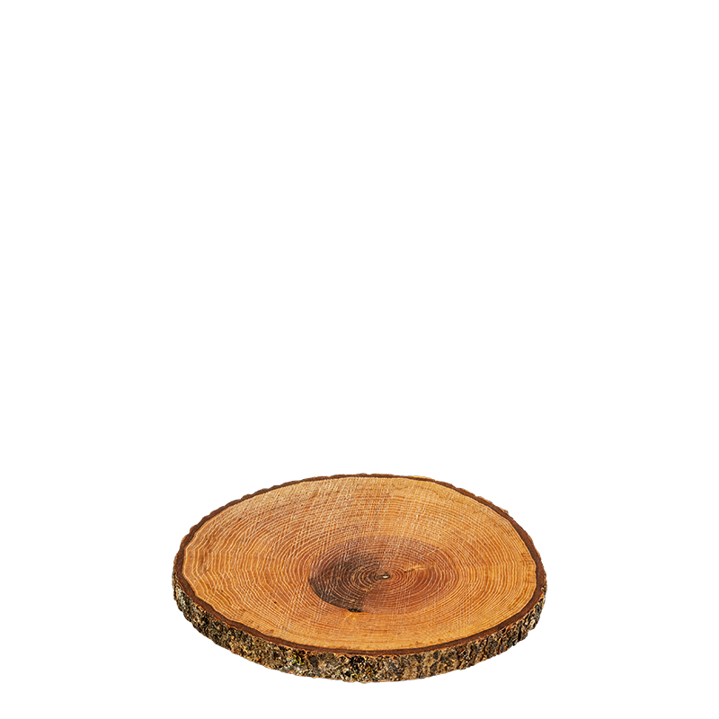 Rondelle de bois vintage moyen format Ø 26-27 cm