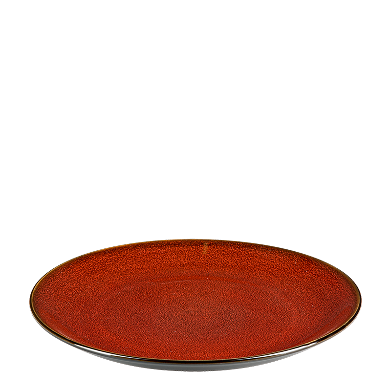 Assiette plate Corfou rouge Ø 26 cm