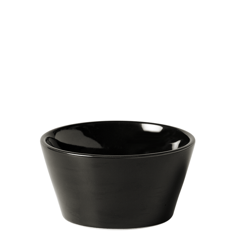 Bol Basque noir &Oslash; 10,5 cm H 5,5 cm 24 cl