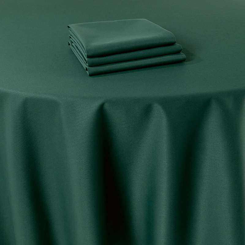 Nappe Marjorie vert 290 x 600 cm ignifugée M1