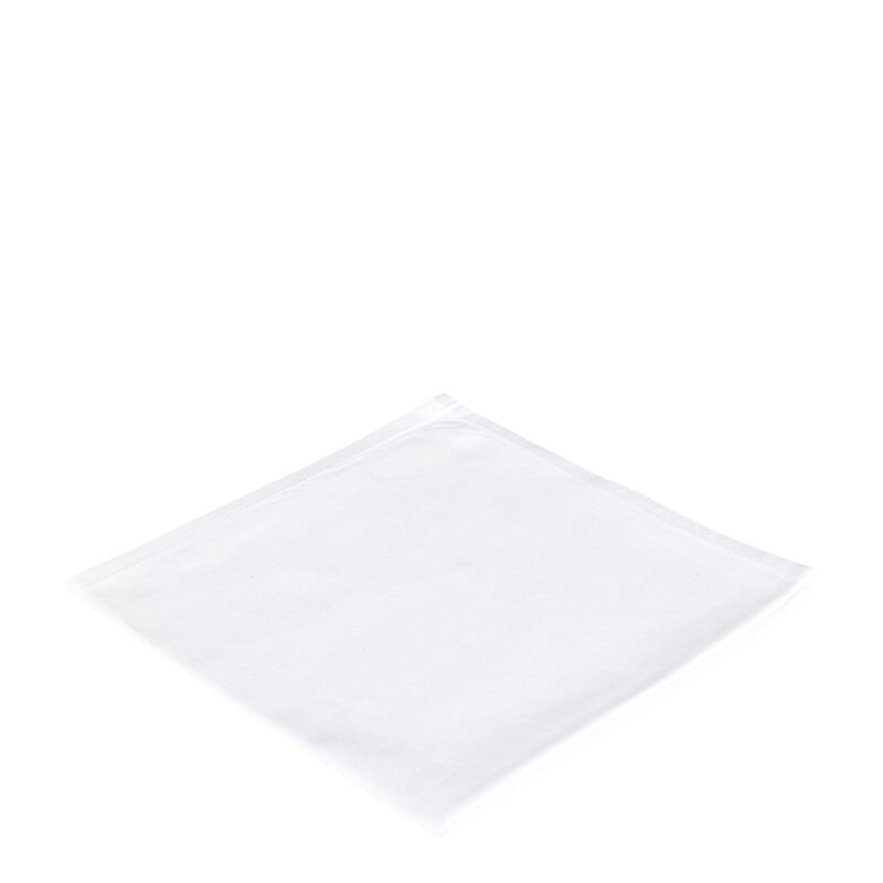 Serviette de table Alaska coton blanc uni 50 x 50 cm
