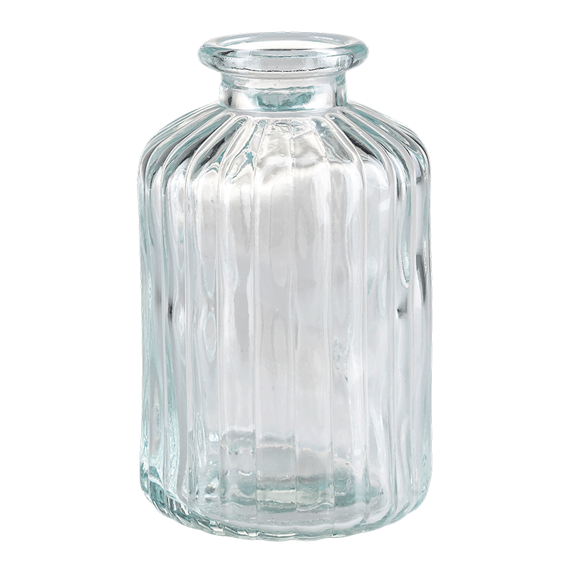 Petit contenant en verre blanc vintage
