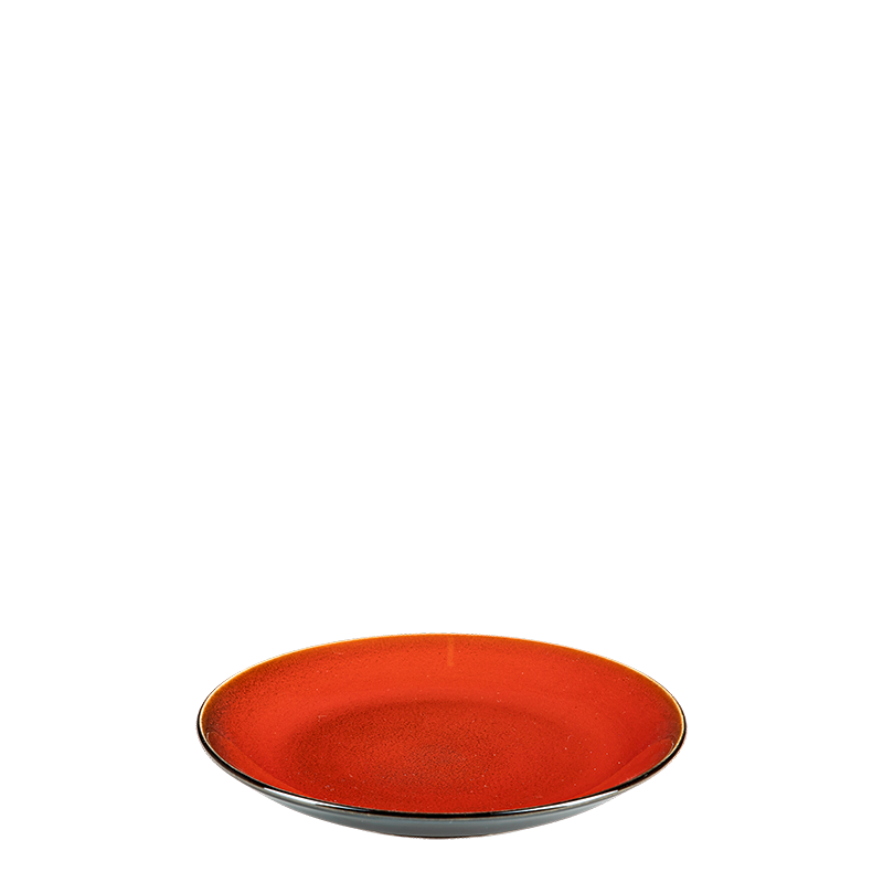Assiette à pain Corfou rouge Ø 16,5 cm
