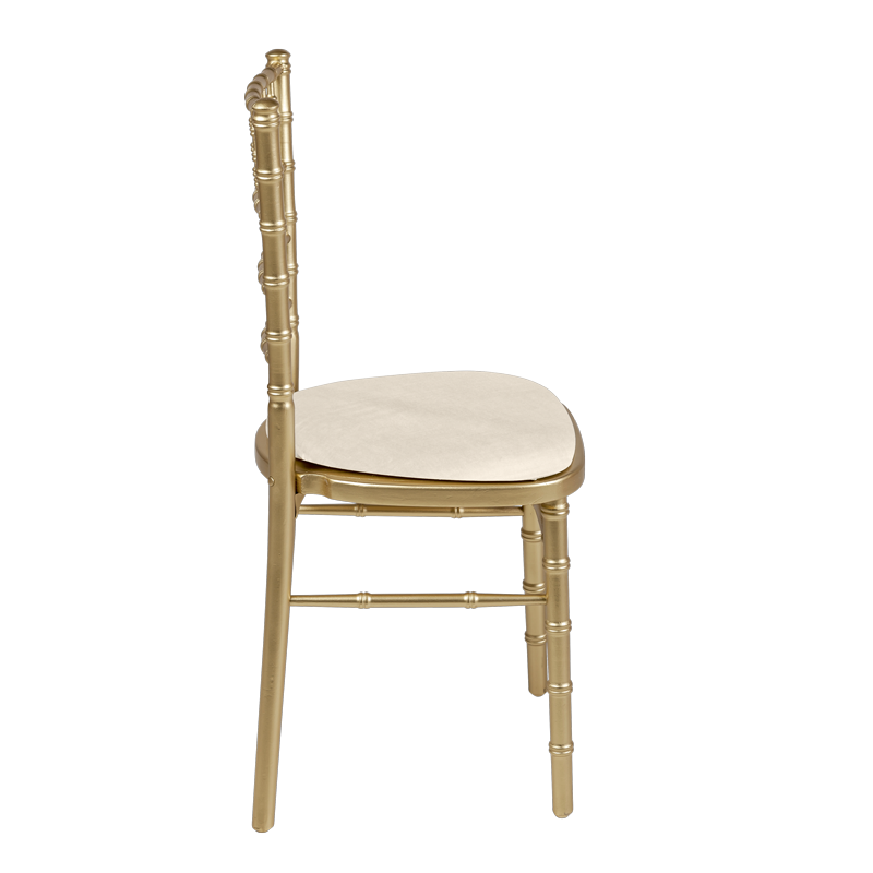 Chaise Bambou or assise écrue