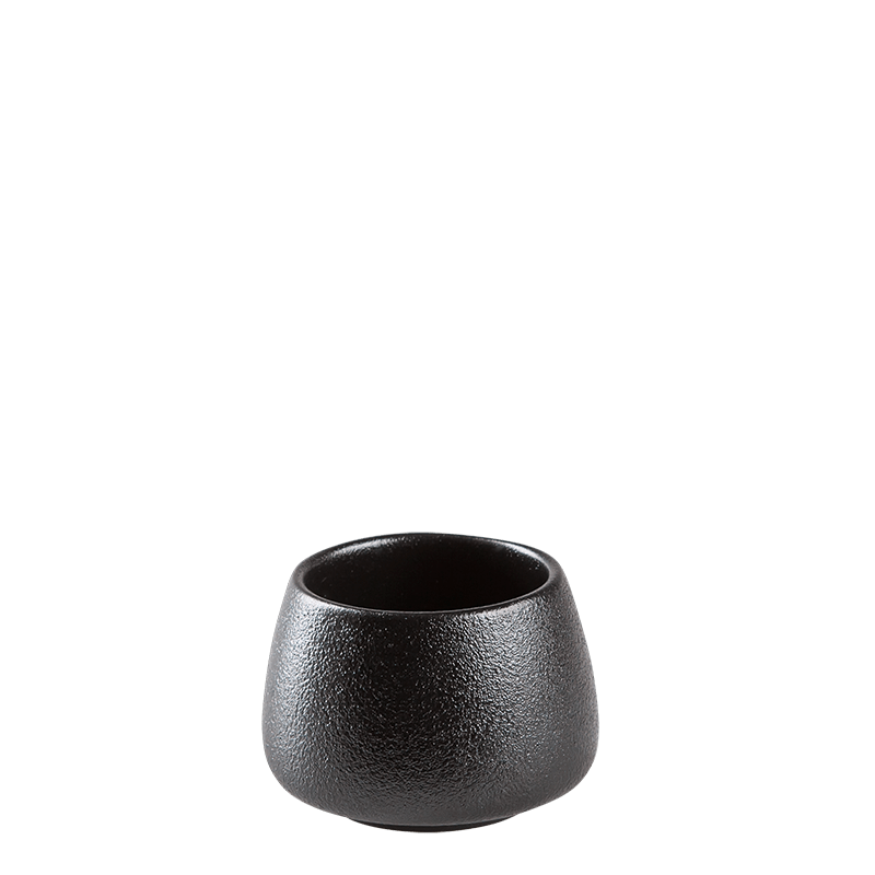 Tom noir Ø 6,5 cm H 4.5 cm 8 cl