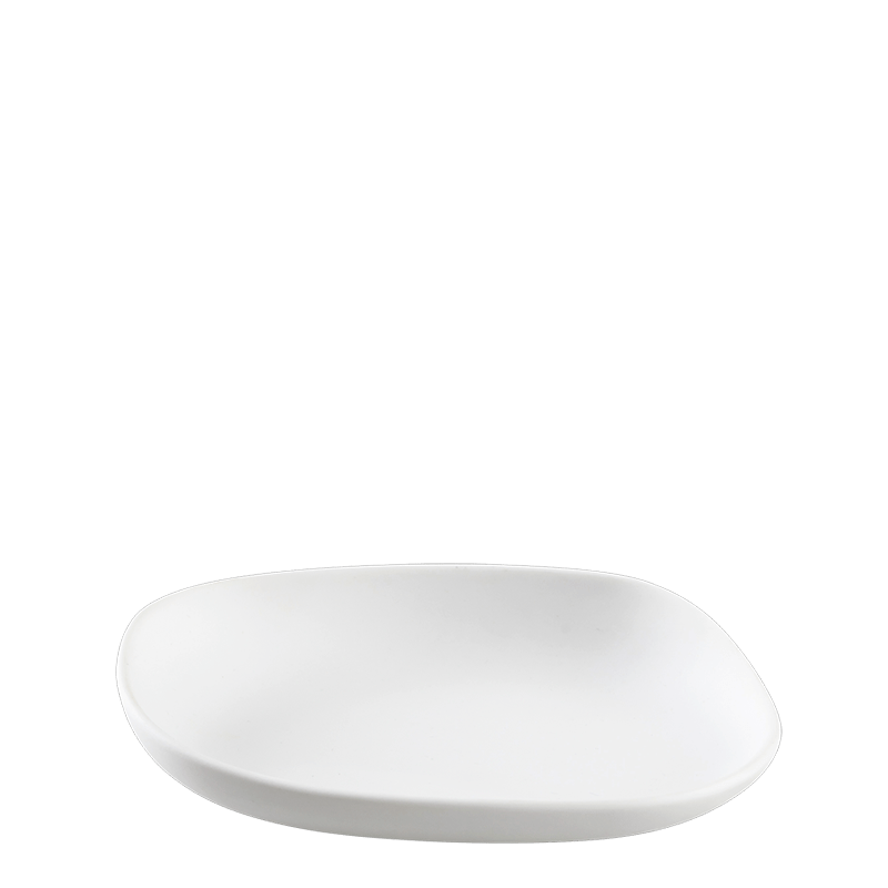 Galet blanc 14 x 11 x 3 cm 8 cl