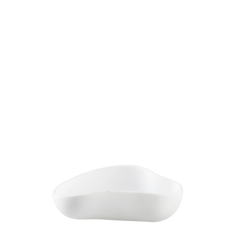 Galet blanc 10 x 6 x 3,5 cm 6 cl