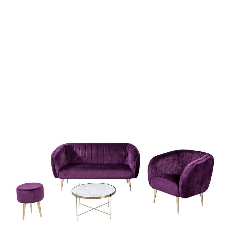 Canapé Juliette 78 x 165 cm H 85 cm