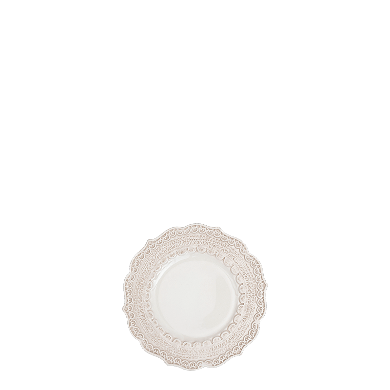 Assiette à pain Dentelle crème Ø 15 cm