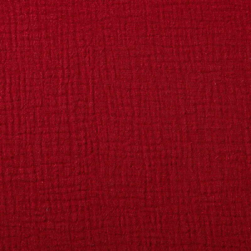 ML Gaze coton rouge larg 130 cm