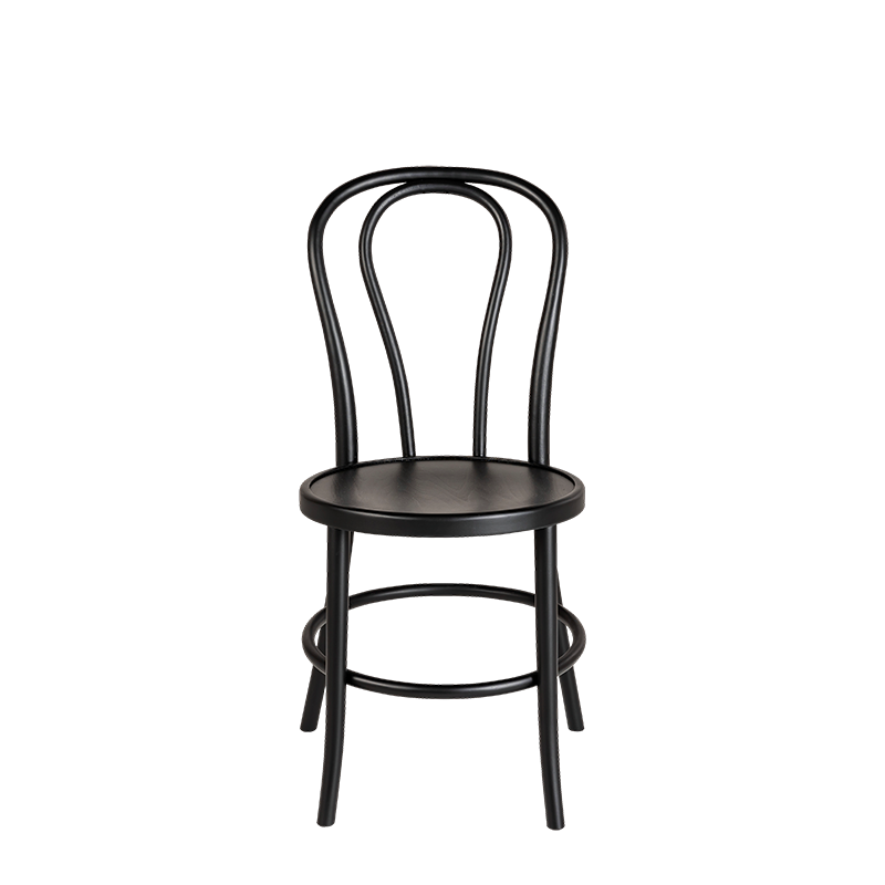 Chaise Bistrot noire
